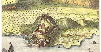 2972  Pierre Mortier Golfodi Cattaro 1700