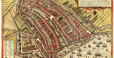 3798  Amstelredamum  Guicciardini 1567  Braun- Hogenberg