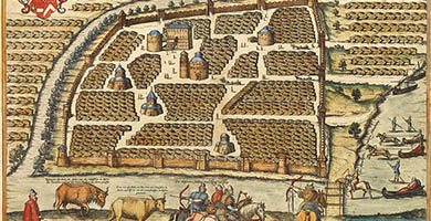 4314 1c B R A U N  G. H O G E N B E R G  F.- Moscavw. Moscovia  Urbsregioniseiusdenominismetropolitica duplomaior