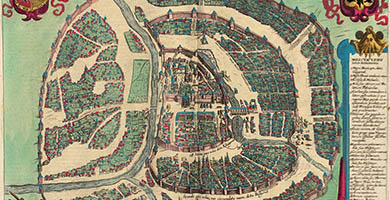 4315 2 Moscoviaurbsmetropolistotius Russiae Albae  Georg Braun 1618