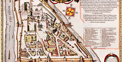 4327 8b Moscow J. Blaeu1663 A R