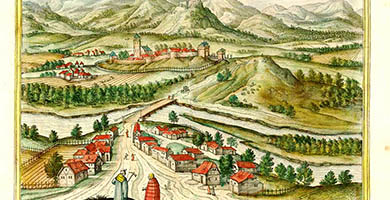 4435  Backa Palanka Superioris Hungariaecivitas  Braun- Hogenberg 1617a