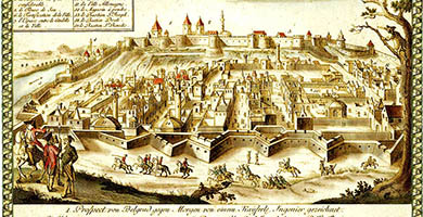 5343 14x10 Belgrade Will. Johann Martin1730