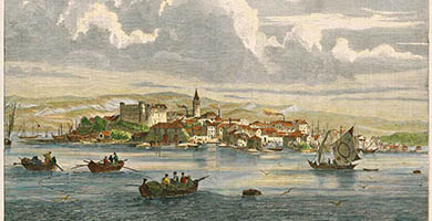 4377  Kopar  Vueduportde Capo D' Istria  Haase  Gottlieb Christian Wilhelm 1867