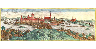 4612  Stockholm1- Braun& Hogenberg 1588-97.