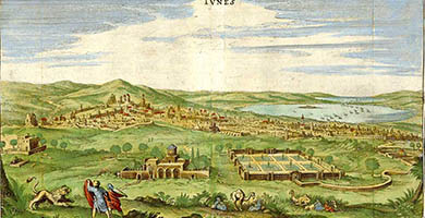 4642  G T N-004 Tunis Matthaeus Merian1646