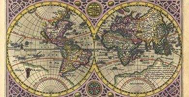 0314  Mercator_ Hondius_ Weltkarte