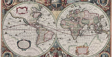 0316  Nova_totius_ Terrarum_ Orbis_geographica_ac_hydrographica_tabula_( Hendrik_ Hondius)