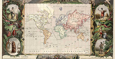 0294  Planisphere  Impiede Lemercier 1847a