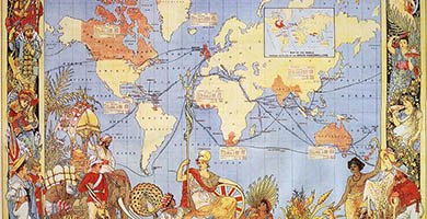 0296  Worldand British Empire J. G. R. Colomb1886