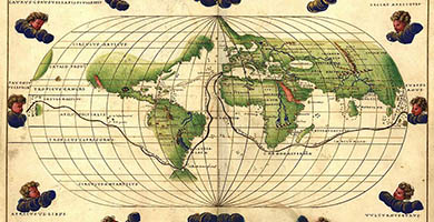 0029 12 Mapamundi  Battista Agnese 1544a