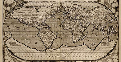 0051 31 Typus Orbis Terrarum  A. Ortelius1586