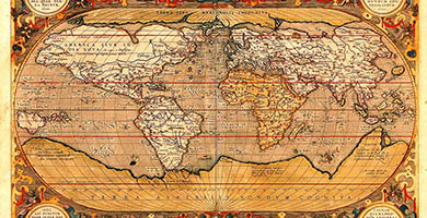 0073 48 Typus Orbis Terrarum  A. Ortelius 1598a