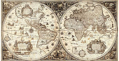 0148 37 Wereldkaart N. Wassenaer1661