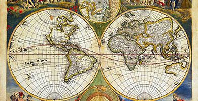 0159 41 Nova Orbis Tabula F.de Wit1669a