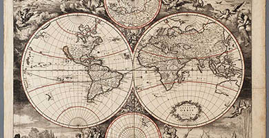 0176 49 Nova Totius Terrarium Orbis F. De Wit 