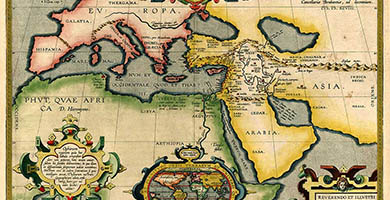 0179 5 Geographia Sacra  Abraham Ortelius 1608