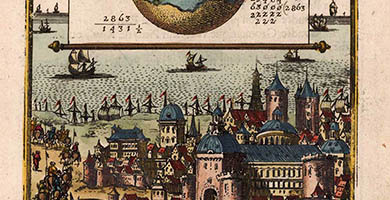 0183 52 Du Globe Terrestrefigure L X X I  Allain Mallet 1683