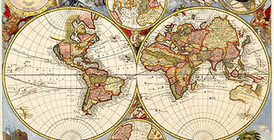 0212 66b Haemisphaeriorum Tabula Carthesiana P. Schenk1700